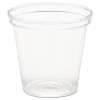 WNA Comet Plastic Portion Shot Glass  1 oz  Clear (WNA P10)