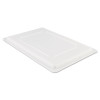 Rubbermaid Commercial Food Tote Box Lids  26w x 18d  White (RCP 3502 WHI)