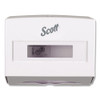 Scott Scottfold Folded Towel Dispenser  10 3 4w x 4 3 4d x 9h  White (KCC 09214)