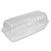 Dart Showtime Clr Hinged Container  29 9oz  5 1w x 9 9d x 3 5h  Plas  100 BG 2 BG CT (DCC C99HT1)