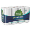 Seventh Generation 100  Recycled Paper Towel Rolls  2-Ply  11 x 5 4 Sheets  156 Sheets RL  8 RL PK (SEV 13739)