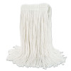 Boardwalk Banded Rayon Cut-End Mop Heads  White  24 oz  1 1 4  Headband  12 Carton (BWK RM03024S)