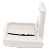 Rubbermaid Commercial Sturdy Station 2 Baby Changing Table  33 5 x 21 5  Platinum (RCP 7818-88 PLA)