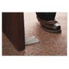 Master Caster Big Foot Doorstop  No Slip Rubber Wedge  2 25w x 4 75d x 1 25h  Beige (MST 00900)