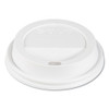 Dart Traveler Cappuccino Style Dome Lid  Fits 10oz Cups  White  100 Pack  10 Packs Carton (SCC TL31R2)