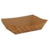 SCT Paper Food Baskets  Brown Kraft  2 lb Capacity  1000 Carton (SCH 0517)