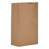 General Grocery Paper Bags  52 lbs Capacity   3  4 75 w x 2 94 d x 8 56 h  Kraft  500 Bags (BAG GX3-500)