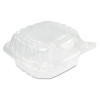 Dart ClearSeal Hinged Clear Containers  13 4 5 oz  Clear  Plastic  5 4 x 5 3 x 2 6 (DCC C53PST1)