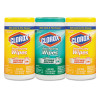 Clorox Disinfecting Wipes  7x8  Fresh Scent Citrus Blend  75 Canister  3 PK  4 Packs CT (CLO 30208)