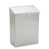 HOSPECO Wall Mount Sanitary Napkin Receptacle  Stainless Steel (HOS ND-1E)