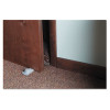 Master Caster Big Foot Doorstop  No Slip Rubber Wedge  2 25w x 4 75d x 1 25h  Gray (MST 00941)