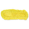 Rubbermaid Commercial Trapper Commercial Dust Mop  Looped-end Launderable  5  x 24   Yellow (RCP J153)