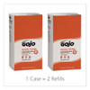 GOJO NATURAL ORANGE Pumice Hand Cleaner Refill  Citrus Scent  5000 mL  2 Carton (GOJ 7556)