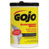 GOJO Scrubbing Towels  Hand Cleaning  Silver Yellow  10 1 2 x 12  72 Bucket  6 Carton (GOJ 6396-06) GOJO Scrubbing Towels  Hand Cleaning  Silver Yellow  10 1 2 x 12  72 Bucket  6 Carton (GOJ 6396-06)