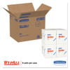 WypAll X60 Cloths  1 4 Fold  12 1 2 x 10  White  70 Pack  8 Packs Carton (KCC 41083)