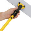 Rubbermaid Commercial HYGEN HYGEN Quick Connect S-S Frame  Wet Dry Mop 17 19w x 3d  Aluminum  Yellow (RCP Q560)