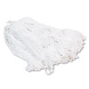 Boardwalk Pro Loop Web Tailband Wet Mop Head  Rayon  24oz  White  12 Carton (UNS 424R)