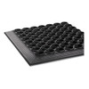 Crown Safewalk-Light Drainage Safety Mat  Rubber  36 x 60  Black (CRO WSCT35 BLA)