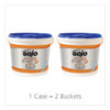 GOJO FAST TOWELS Hand Cleaning Towels  9 x 10  Blue  225 Bucket  2 Buckets Carton (GOJ 6299)