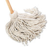 Boardwalk Deck Mop  54  Wooden Handle  20oz Cotton Fiber Head  6 Carton (UNS 120C)