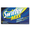 Swiffer Max XL Dry Refill Cloths  17 7 8 x 10  White  16 Box  6 Boxes Carton (PGC 37109)