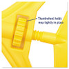 Boardwalk Quick Change Side-Latch Plastic Mop Head Handle  60  Aluminum Handle  Yellow (UNS 620)