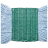 Boardwalk Super Loop Wet Mop Head  Cotton Synthetic Fiber  5  Headband  Medium Size  Blue  12 Carton (UNS 502BL)