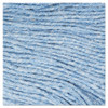 Boardwalk Super Loop Wet Mop Head  Cotton Synthetic Fiber  5  Headband  Medium Size  Blue  12 Carton (UNS 502BL)