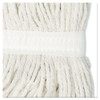 Boardwalk Cut-End Wet Mop Head  Rayon  No  24  White  12 Carton (UNS 2024R)