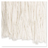 Boardwalk Cut-End Wet Mop Head  Rayon  No  20  White  12 Carton (UNS 2020R)