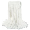 Boardwalk Cut-End Wet Mop Head  Rayon  No  20  White  12 Carton (UNS 2020R)