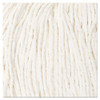 Boardwalk Cut-End Wet Mop Head  Rayon  No  20  White  12 Carton (UNS 2020R)