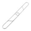 Boardwalk Clip-On Dust Mop Frame  48w x 5d  Zinc Plated (UNS 1448)