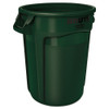 Rubbermaid Commercial Round Brute Container  Plastic  32 gal  Dark Green (RCP 2632 DGR)