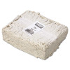 Rubbermaid Commercial Economy Cut-End Cotton Wet Mop Head  24oz  1  Band  White  12 Carton (RCP V118)