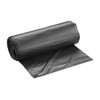 Inteplast Group High-Density Commercial Can Liners  60 gal  22 microns  38  x 60   Black  150 Carton (IBS S386022K)
