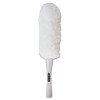 Boardwalk MicroFeather Duster  Microfiber Feathers  Washable  23   White (UNS MICRODUSTER)