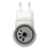 Air Wick Scented Oil Warmer  1 75  x 2 69  x 3 63   White Gray  6 Carton (REC 78046)