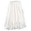Boardwalk Nonwoven Cut End Edge Mop  Rayon Polyester   24  White  12 Carton (UNS BW2024)