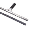 Unger ErgoTec Replacement Squeegee Blades  18  Wide  Black Rubber  Soft  12 Pack (UNG RT45)