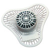 Big D Industries Non-Para Urinal Screen  Lasts 30 Days  White  Evergreen Fragrance  12 Box (BGD 660)