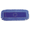 Boardwalk Mop Head  Dust  Looped-End  Cotton Synthetic Fibers  18 x 5  Blue (UNS 1118)