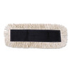 Boardwalk Mop Head  Dust  Disposable  Cotton Synthetic Fibers  48 x 5  White (UNS 1648)