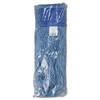 Boardwalk Super Loop Wet Mop Head  Cotton Synthetic Fiber  5  Headband  X-Large Size  Blue  12 Carton (UNS 504BL)