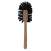 Rubbermaid Commercial Commercial-Grade Toilet Bowl Brush  17  Long  Plastic Handle  Brown (RCP 6320)