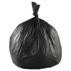 Boardwalk Low Density Repro Can Liners  45 gal  1 2 mil  40  x 46   Black  100 Carton (BWK 517)