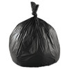 Boardwalk Low Density Repro Can Liners  45 gal  1 2 mil  40  x 46   Black  100 Carton (BWK 517)
