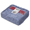 Rubbermaid Commercial Super Stitch Blend Mop Head  Large  Cotton Synthetic  Blue  6 Carton (RCP D213 BLU)