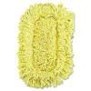 Rubbermaid Commercial Trapper Looped-End Dust Mop Head  12 x 5  Yellow  12 Carton (RCP J151-12)