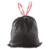 Glad ForceFlexPlus Drawstring Large Trash Bags  30 gal  1 05 mil  30  x 32   Black  70 Box (CLO 70358)